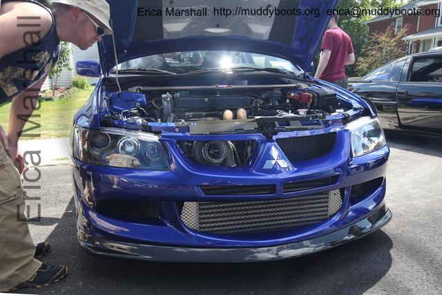 Blue Evo Gets Attention